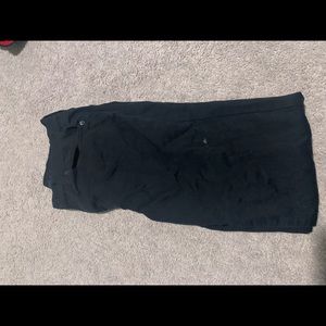 Black high waisted jegging